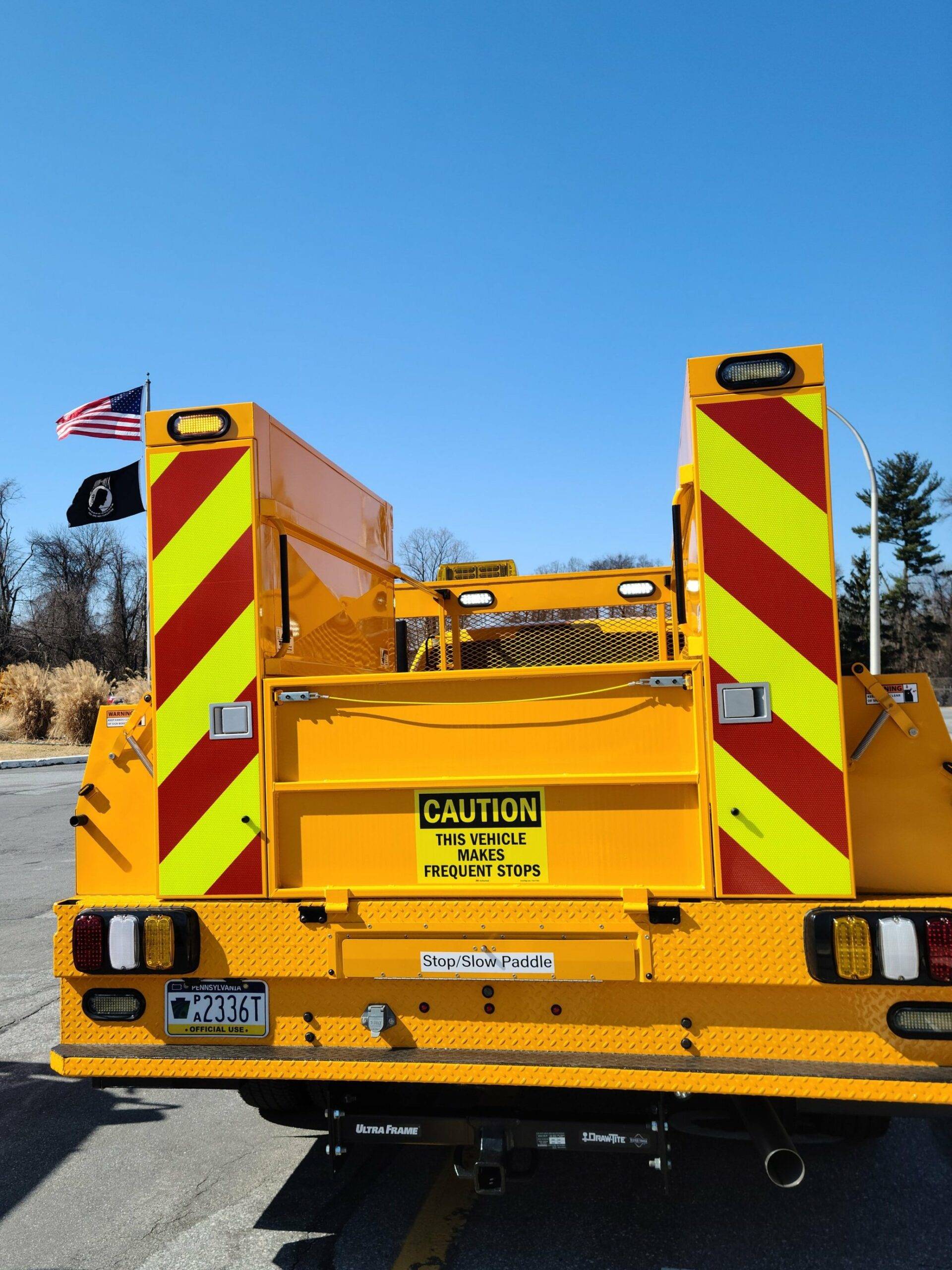 traffic control truck