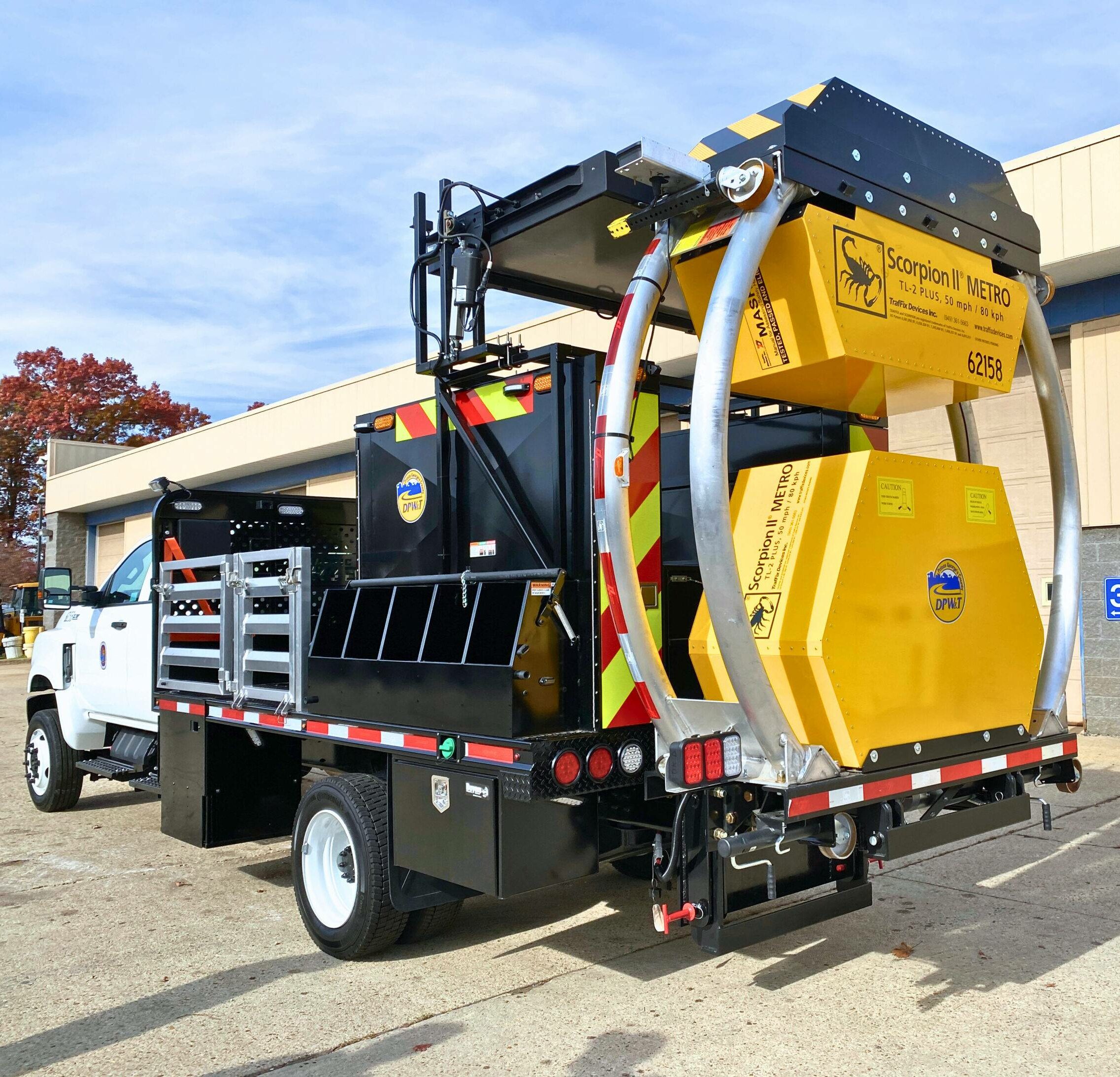 traffic control truck