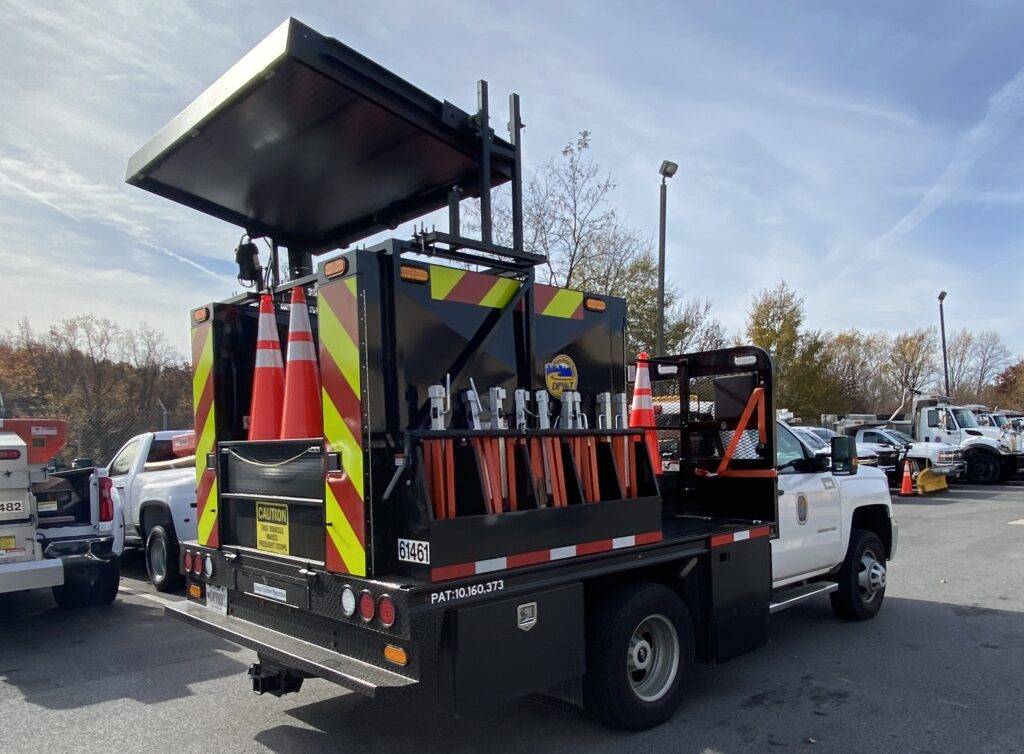 traffic control truck